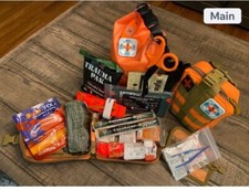 Kit Pronto Soccorso Individuale (IFAK) Borsa Tattica con Borsa Impermeabile a Secco