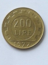 Moneta 200 Lire 1977 