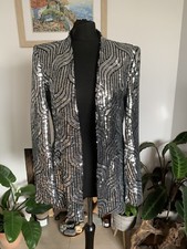 Blazer giacca paillettes