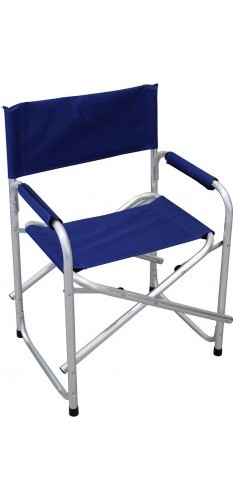 Sedia regista alluminio con - sedia, in