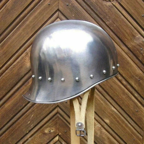 Elmetto barbute medievale 18ga - medievale,