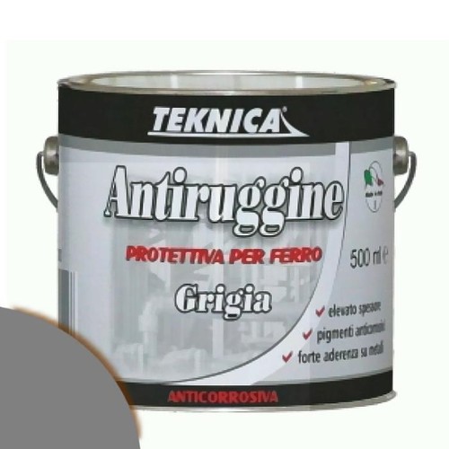 Smalto antiruggine grigio - smalto,