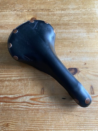 Sella brooks swift nera - sella, pelle
