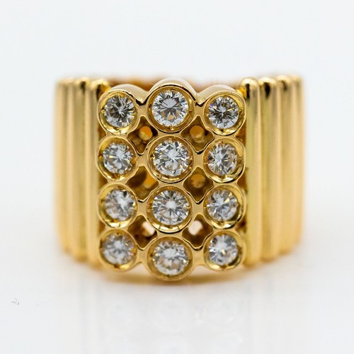 Anello oro giallo 750 18k - anello,