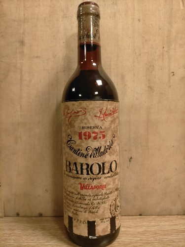 Barolo riserva 1975 cantine - 1975,