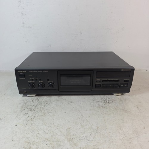 Technics stereo cassette deck - technics,