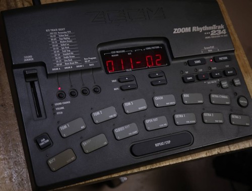 Zoom 234 rhythmtrak - rhythmtrak, drum
