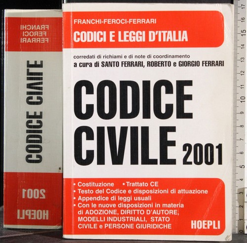 Codice civile 2001 franchi - codice,