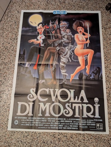 Scuola mostri manifesto 2f - mostri,