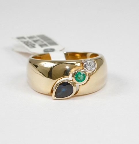 Anello 585 oro carati - 14,