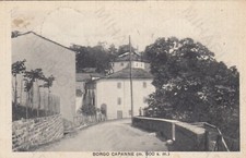 CARTOLINA *17 BORGO CAPANNE m.800 BOLOGNA EMILIA ROMAGNA MEMORIA VIAGGIATA 1934