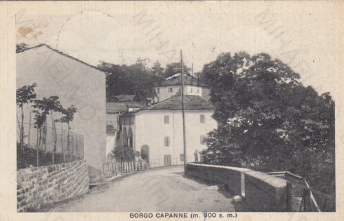 Cartolina borgo capanne - *17,