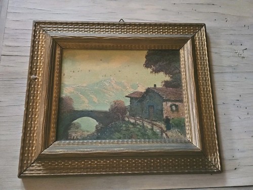 Antico quadro olio tavola - antico,