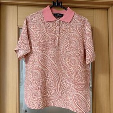 Polo in seta ETRO Paisley rosa