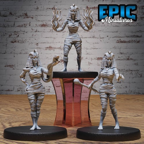 Miniature egizie mummia - miniature,