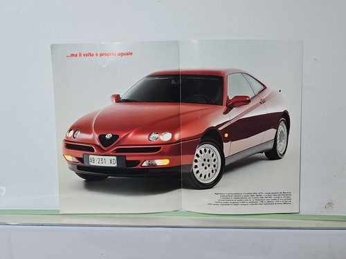 Alfa romeo gtv depliant - romeo,