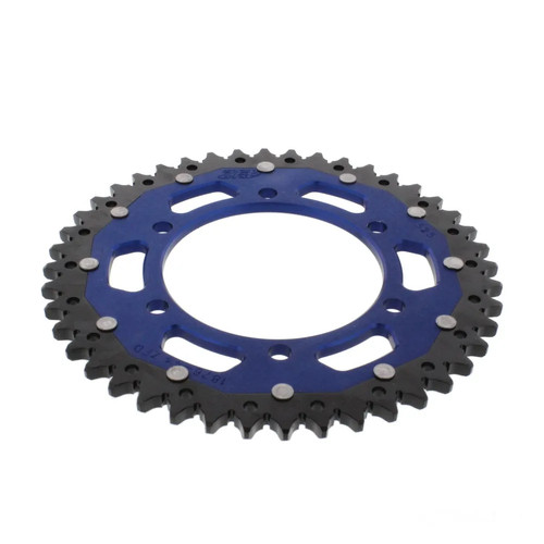 Pignone alluminio blu denti - alluminio, 44