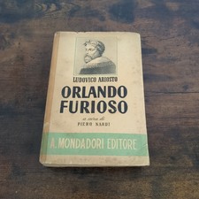 Orlando Furioso. Ariosto, Piero Nardi. Mondadori 1942