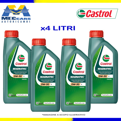 Litri castrol magnatec 0w30 - castrol,
