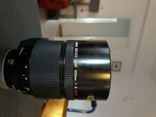 obiettivo canon reflex lens 500mm 1:8 colore nero  ottime condizioni