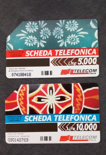 Schede telefoniche serie - 2,