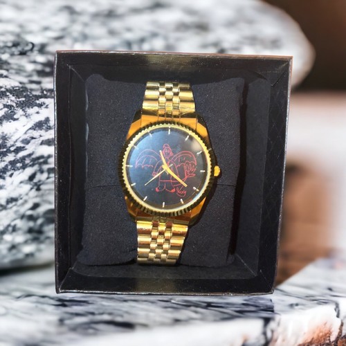 Orologio unisex colore - oro, con