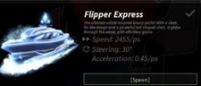 ??FISCH FLIPPER EXPRESS BOAT BUON PREZZO + SPEDIZIONE GRATUITA E CONSEGNA VELOCE??