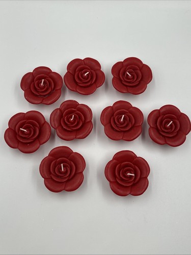 Lotto candele fiore forma - fiore,