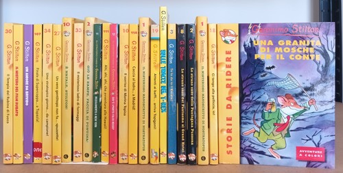 Lotto libri geronimo - 23,