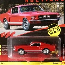 1967 SHELBY GT-350 RED "MECUM