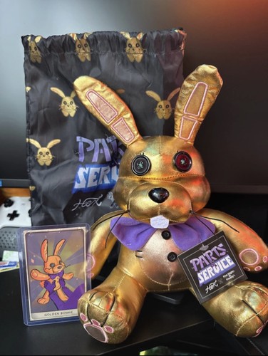 Peluche fnaf hex raro golden - peluche,