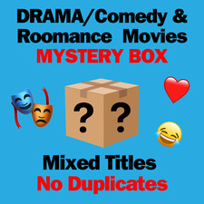 10 Random Drama/Comedy/Romance DVD Bundle (Guarantee Mix Movies No Duplicate)
