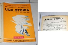 Spartito sergio endrigo una - endrigo,