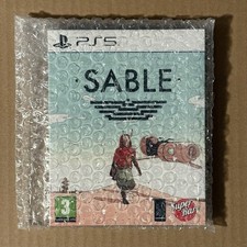 SABLE PS5 (PlayStation 5) + Adesivo Giochi Super Rari #6 Sticker SIGILLATO ✅