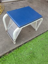 Sgabello panca specchiato
