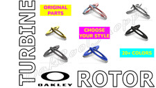OAKLEY TURBINE ROTOR RICAMBI ORIGINALI: ICONE / TEMPIALI / NASELLI + vari colori