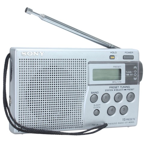 Sony icf m260l radio - radio, portable