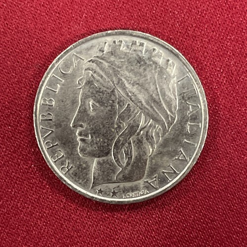 Moneta 100 lire italiana - 100,