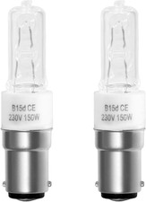 2 Pezzi Lampada Alogena B15D