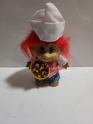 Bambola troll pizzaiolo