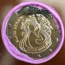 2022 LE MONETE EMESSE  DA 2 EURO COMMEMORATIVE + ERASMUS FDC ENTRA  e SCEGLI 