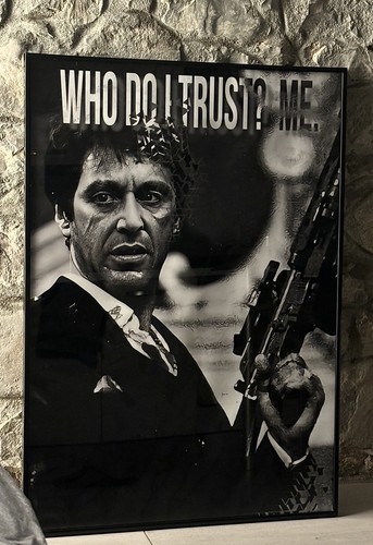 Quadro tony montana - quadro,