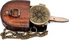 Antica bussola tascabile