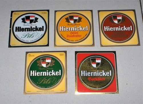 Etichette birra hiernickel - etichette,
