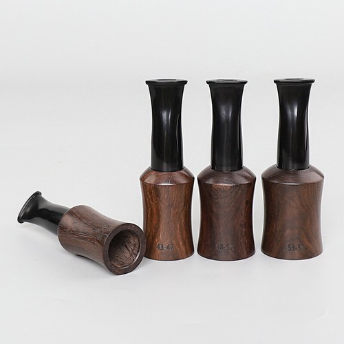 Ebony wooden cigar mouthpiece - cigar,