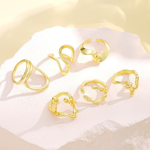 Anelli unisex geometrici - unisex,