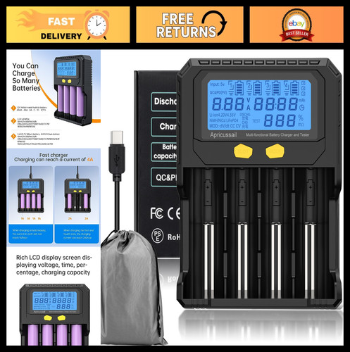 Slot fast battery charger - fast,