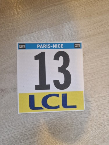 Dossard tour paris nice - tour,