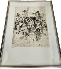 Ernesto Treccani  Litografia