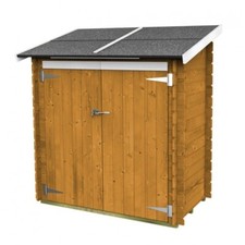 Armadio in Legno con Pavimento